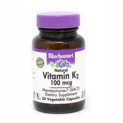 Фотография - Витамин К2 Vitamin K2 Bluebonnet Nutrition 100 мкг 50 капсул
