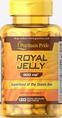 Фотография - Маточное молочко Royal Jelly Puritan's Pride 500 мг 120 капсул
