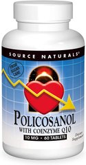 Фотография - Поликозанол комплекс Policosanol Cholesterol Source Naturals 60 таблеток