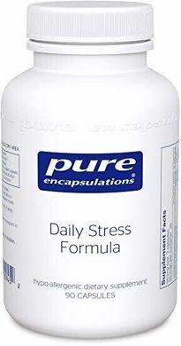 Антистрессовая формула Daily Stress Formula Pure Encapsulations 90 капсул