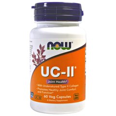 Колаген 2 типу UC-II Type II Collagen Now Foods 40 мг 60 капсул