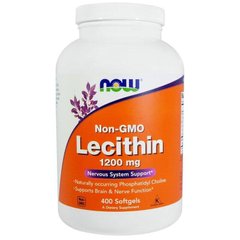 Фотография - Лецитин Lecithin Now Foods 1200 мг 400 капсул