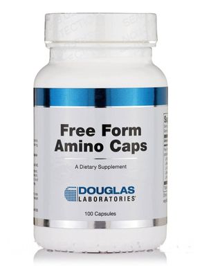Комплекс аминокислот Free Form Amino Caps Douglas Laboratories 100 капсул