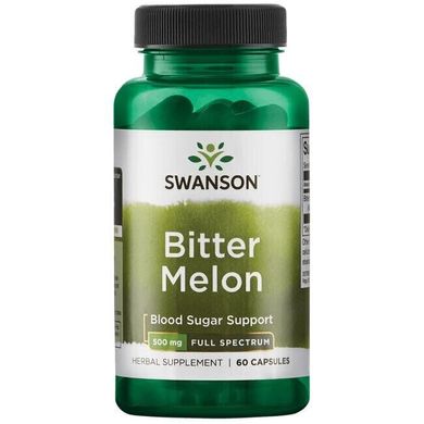 Горькая дыня Bitter Melon Swanson 500 мг 60 капсул