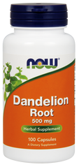 Фотография - Корень одуванчика Dandelion Root Now Foods 500 мг 100 капсул