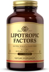 Фотография - Ліпотропний фактор Lipotropic Factors Solgar 100 таблеток