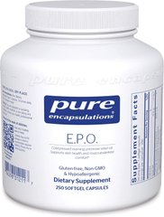 Олія вечірньої примули E.P.O. (evening primrose oil) Pure Encapsulations 250 капсул