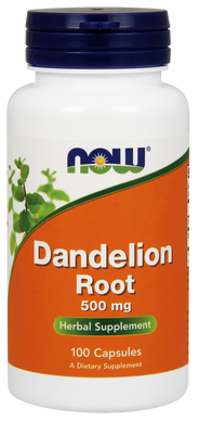 Фотография - Корінь кульбаби Dandelion Root Now Foods 500 мг 100 капсул