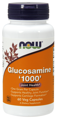 Фотография - Глюкозамін Glucosamine Now Foods 1000 мг 60 капсул