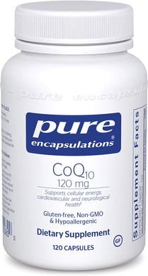 Фотография - Коэнзим Q10 CoQ10 Pure Encapsulations 120 мг 60 капсул