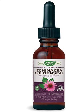 Эхинацея Echinacea Goldenseal Nature's Way 250 мг 30 мл