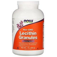 Фотография - Лецитин в гранулах Lecithin Now Foods без ГМО 907 г
