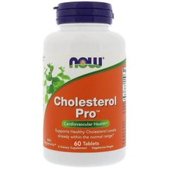 Фотография - Підтримка рівня холестерину Cholesterol Pro Now Foods 60 таблеток