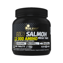 Фотография - Рыбий жир Gold Salmon 12 000 Amino Mega Tabs Olimp Nutrition 300 таблеток