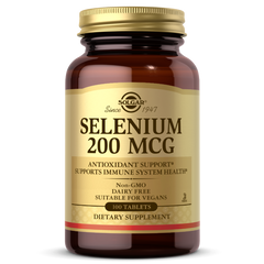 Селен Selenium Solga 200 мкг 100 таблеток
