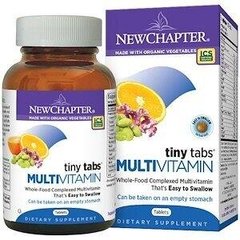 Фотография - Вітаміни Tiny Tabs Multivitamin New Chapter 192 минитаблетки