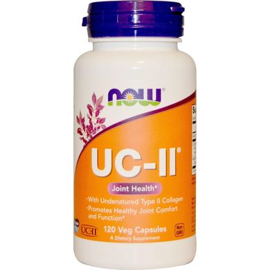 Колаген 2 типу UC-II Type II Collagen Now Foods 120 капсул